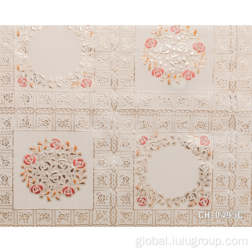 Pvc Table Cloth Cheep Price Dining Trendy Lace Table Cloth Manufactory
